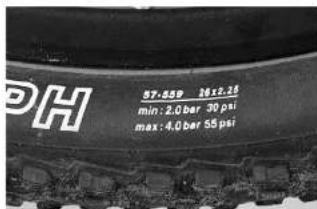 PH 57.552 26:12.28 min: 2.0 bar 30 psi max: 4.0 bar 55 psi