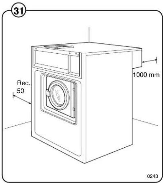 Electrolux-Wascator WE106MP - Placering - 1