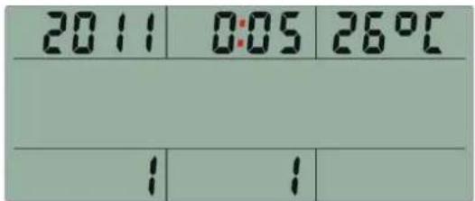 2011 0:05 26°C / 1 1