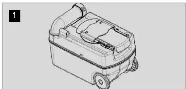DOMETIC CTLP 3110 - Demontering av kassettätning - 1