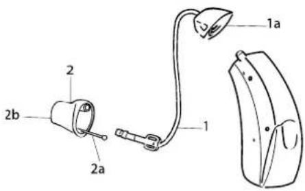 Widex Clear 440 C4-m - HÖRAPPARAT MED INDIVIDUELL EAR-TIP - 1