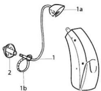 Widex Clear 440 C4-m - Ear-tip - 1