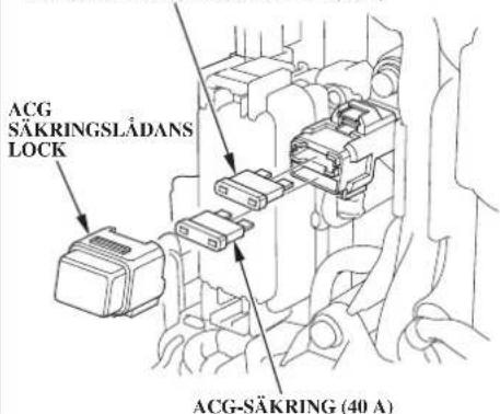ACG SÄKRINGSLÅDANS LOCK ACG-SÄKRING (40 A)