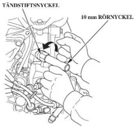 TÄNDSTIFTSNYCKEL 10 mm RÖRNYCKEL