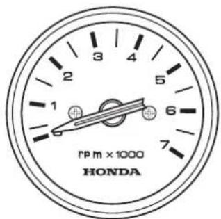 2 3 4 5 6 7 1 HONDA PP m × 1000