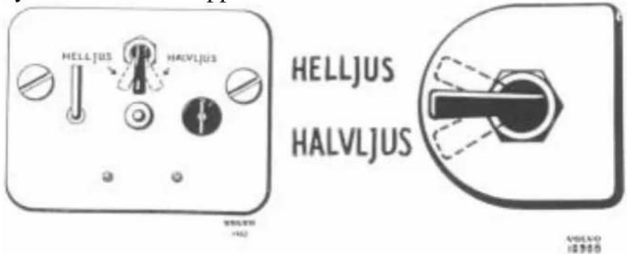 HELLJUS HALVLJUS HELLJUS HALVLJUS +462 VOLVO 10 9 8 5