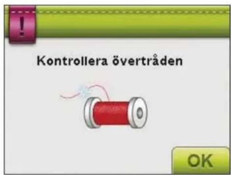 Kontrollera överträden OK