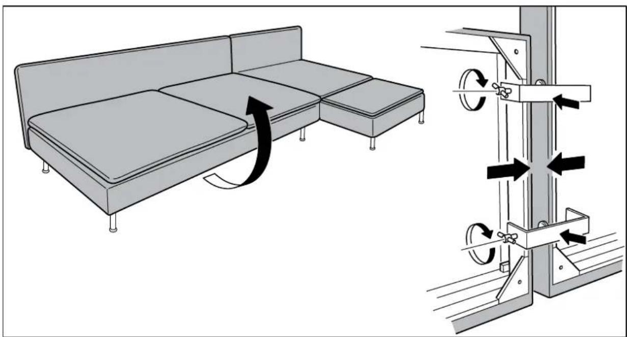 IKEA SODERHAMN (+ chaise longue) - SÖDERHAMN - 39