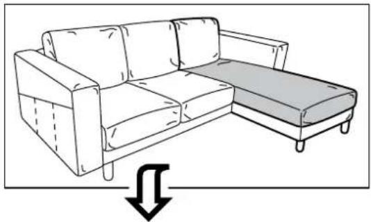IKEA NORSBORG (+ chaise longue) - NORSBORG - 31