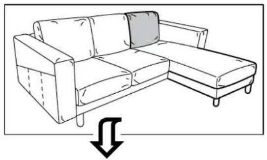 IKEA NORSBORG (+ chaise longue) - NORSBORG - 36