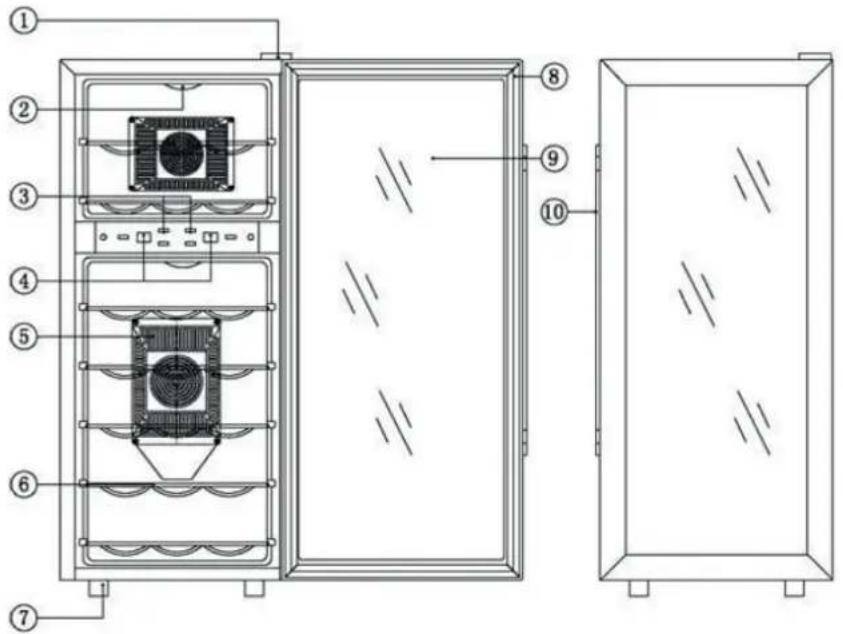 Nordiq SC-21A - Din vinkyl - 1