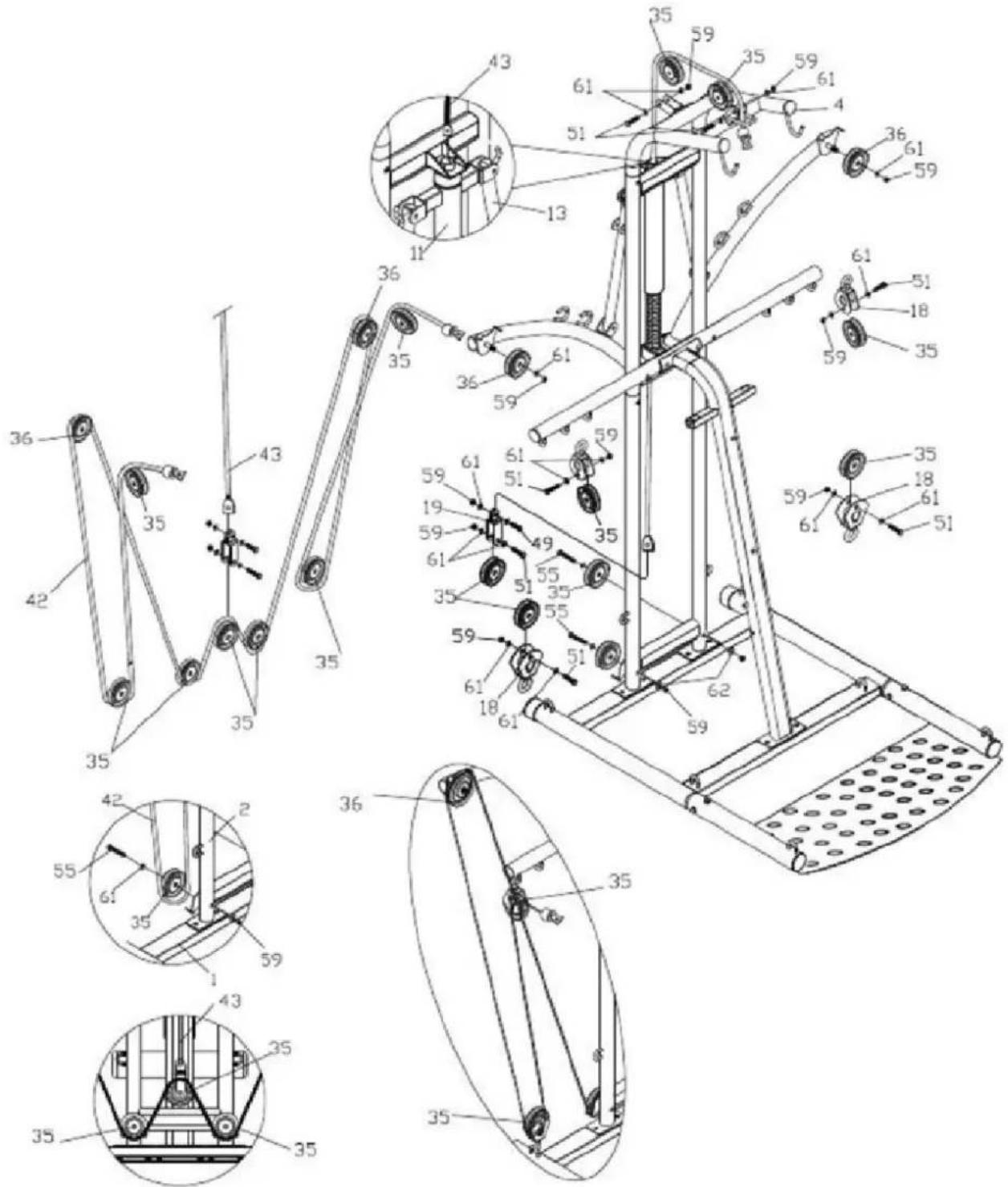 Exerfit 690 - MONTERING - 4