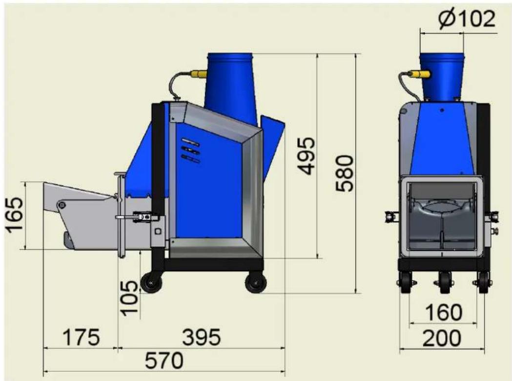 165 105 175 395 570 495 580 Ø102 160 200