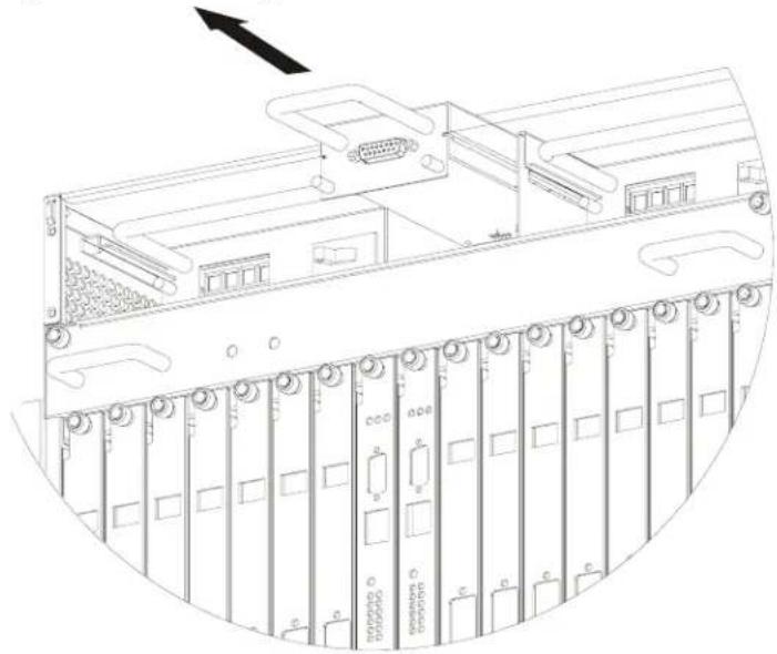 ZYXEL IES-3016ST - Removing the Alarm Module - 1