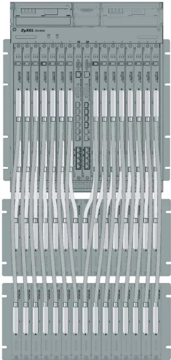 ZYXEL IES-3016ST - Making Card Connections - 1