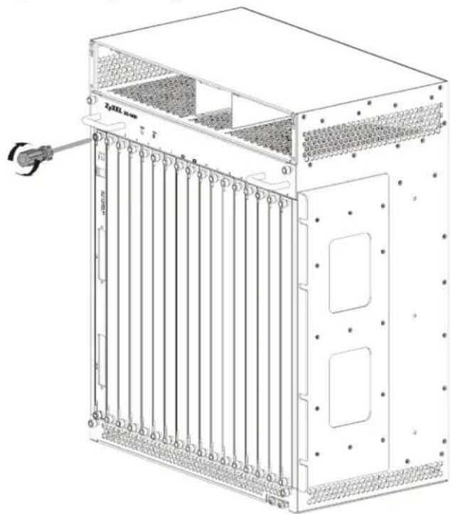 ZYXEL IES-3016ST - Installing MSC and Line Cards - 3
