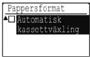 SHARP MX-C300PL - AVAKTIVERA (AKTIVERA) AUTOVÄXLING MELLAN KASSETTER - 1