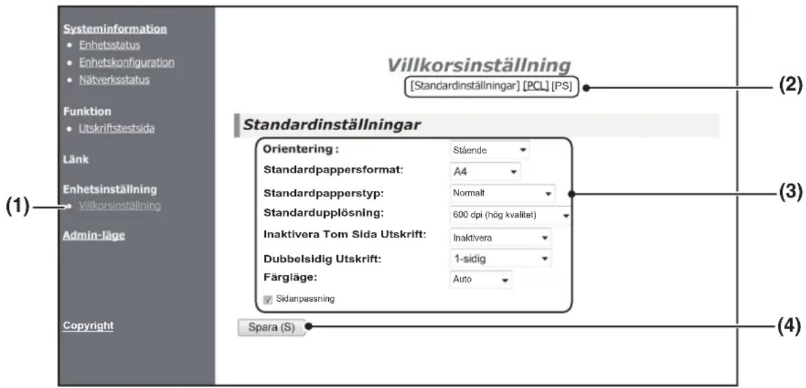 SHARP MX-C300PE - HUR MAN KONFIGURERAR INSTÄLLNINGARNA - 1