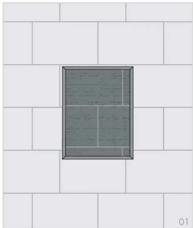 Amina Evolution AIW450iN loudspeaker - Create aperture in brickwork/concrete - 1