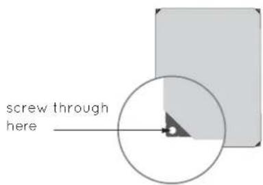 screw through here