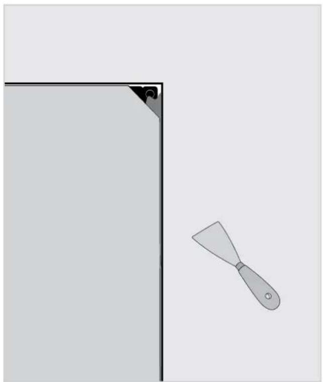 Amina Evolution AIW450iN loudspeaker - Plastering - 1