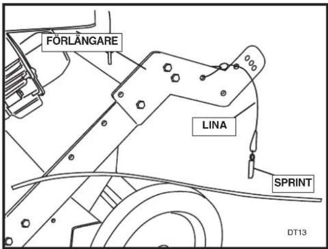 HUSQVARNA DT22 - MONTERING AV UPPSAMLARE - 1