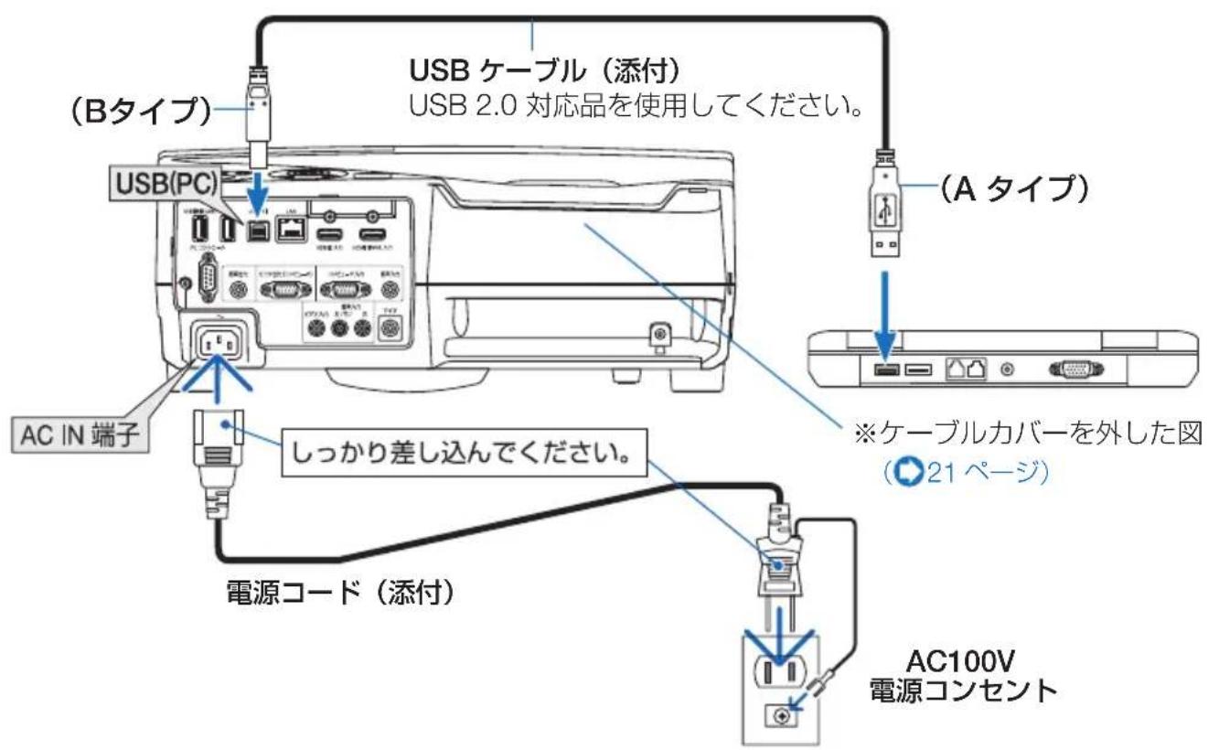 NEC NP-UM352WJL - 3-9. USB ケーブルを経由して画像を投写する (USB ディスプレイ) - 2