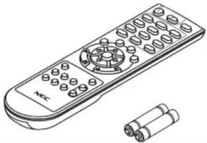 NEC NP-UM352WJL - 1-2. 添付品の確認 - 3