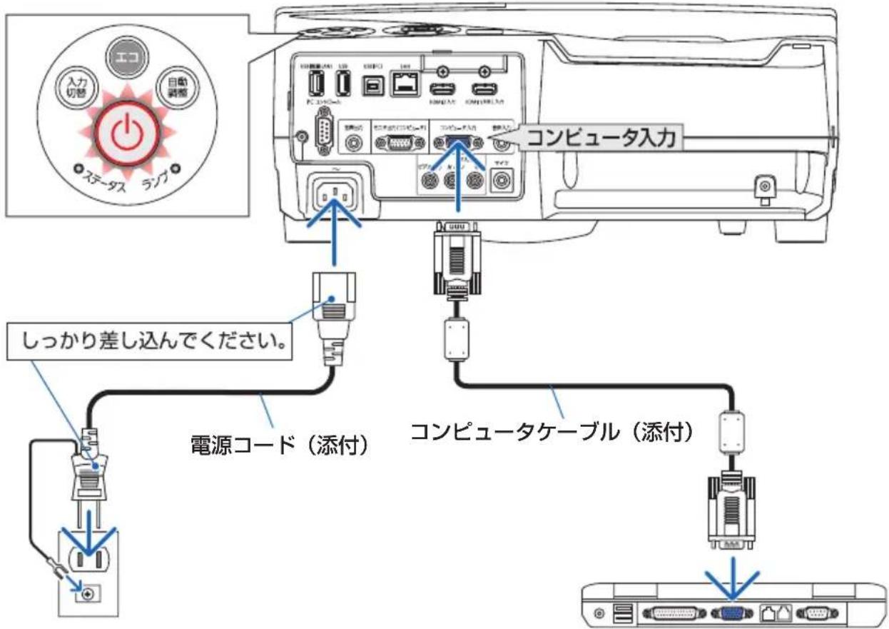 NEC NP-UM352WJL - 注意 - 1