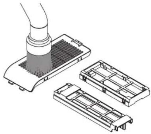 NEC NP-UM352WJL - フィルタケース小を本体に取り付ける。 - 1