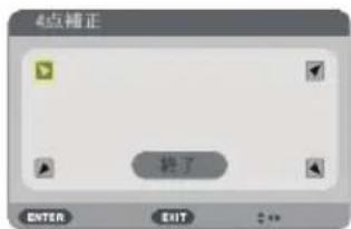 NEC NP-UM352WJL - 点補正を行う - 2