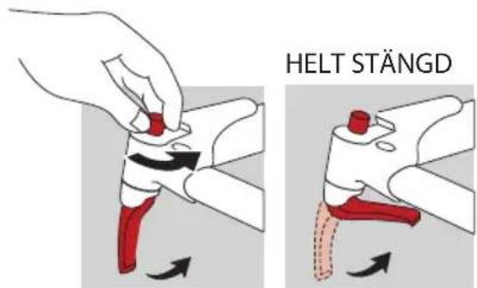 HELT STÄNGD