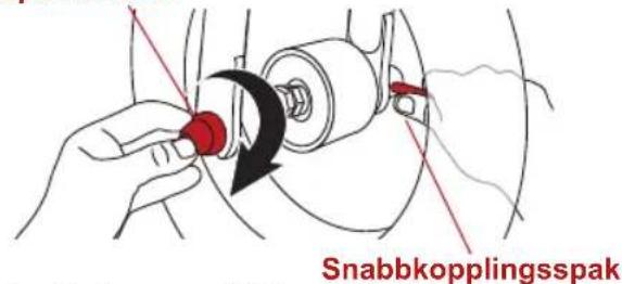 Snabbkopplingsspak