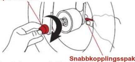 Snabbkopplingsspak