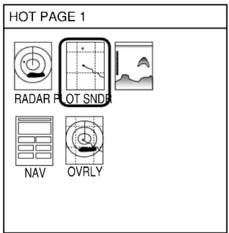 HOT PAGE 1 RADAR PLOT SNDR NAV OVRLY