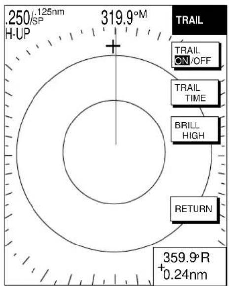 FURUNO 1753C - Trail time - 2