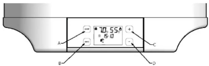 A B C D 70℃ 55℃ + 15℃ 10 -