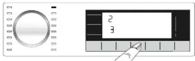 Cylinda FTA 5884 - Ändring av doseringsmängder av flytande tvättmedel och mjukmedel: - 1