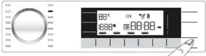 Cylinda FTA 5884 - Switching the machine to pause mode: - 1