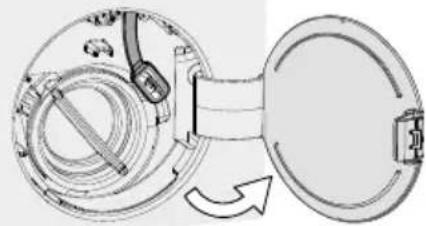Cylinda FTA 5884 - Opening the loading door in case of power failure: - 3