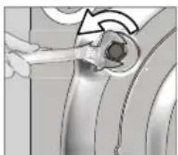 Cylinda FTA 5884 - Removing the transportation locks - 1