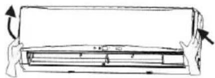 GREE GWH18TC-S3DNA2D - Öppna panelen - 1