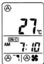 ARGO AWI25AHL - Inställning av Exempelvis startar aggregatet kl 7:10 AM starttid TIMER ON - 3