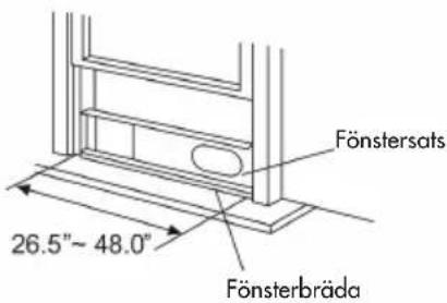 Canvac Q AIR A910 - INSTALLATION MED FÖNSTERSPJÄLLSSATS - 2