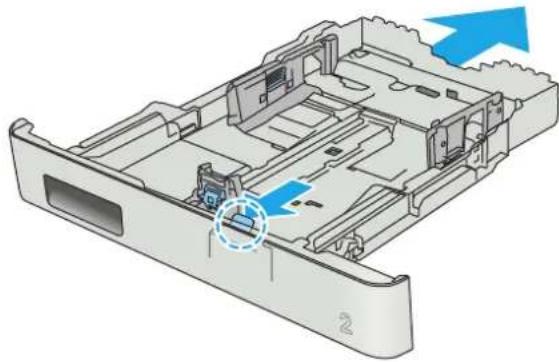 HP LaserJet Pro M477fnw - Papperstyp Utmatning Fylla på papper - 4