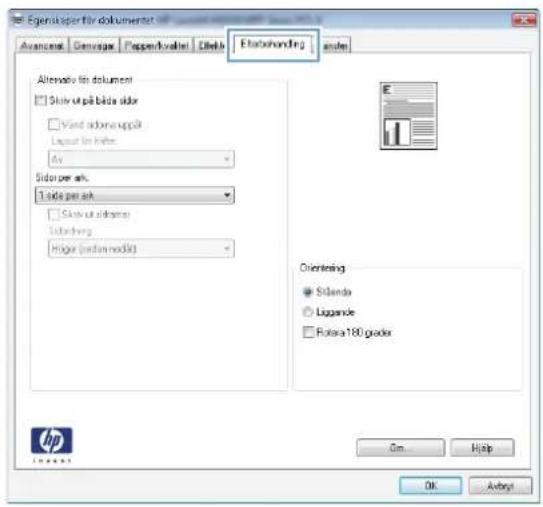 HP LaserJet Pro M477fnw - Så här skriver du ut (Windows) - 2