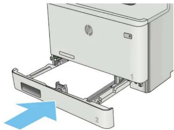 HP LaserJet Pro M477fdw - Åtgärda papperstrassel i fack 1 - 6
