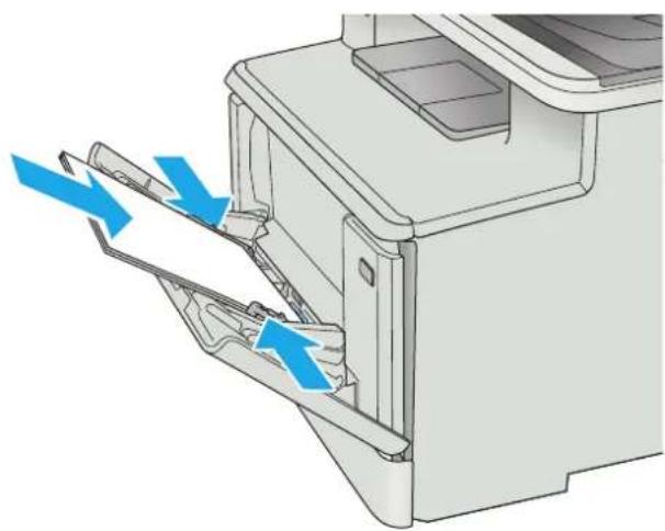 HP LaserJet Pro M477fdw - Åtgärda papperstrassel i fack 1 - 7