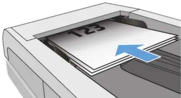 HP LaserJet Pro M477fdw - Använda kortnummer och gruppkortnummer - 2