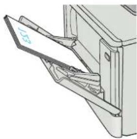 HP LaserJet Pro M477fdw - Papperstyp Utmatning Fylla på papper - 1